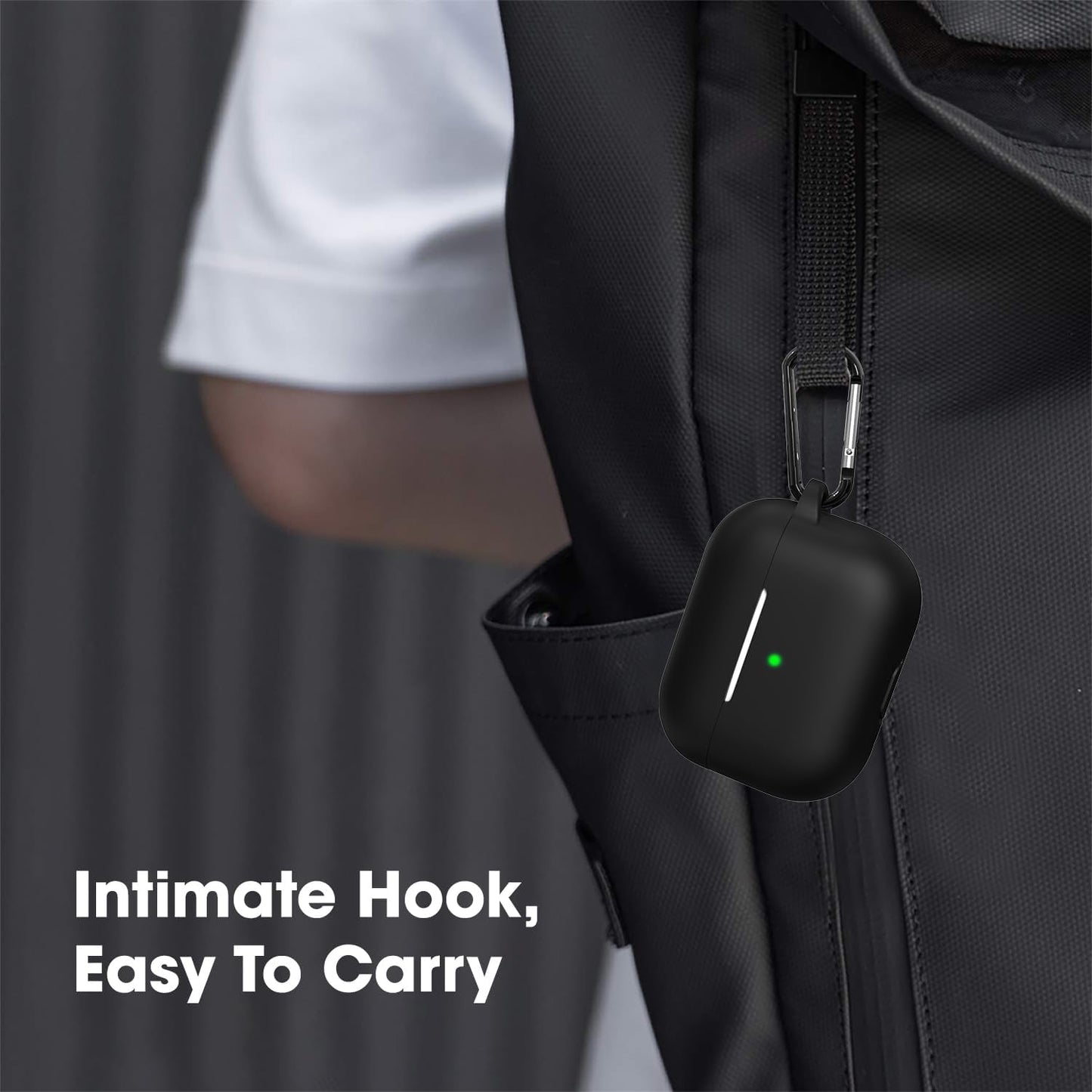 NR- Case NR-Case Silicon Cover + Triple Layer Shock Absorbing Protection + Keychain mount for NR pods Pro 2