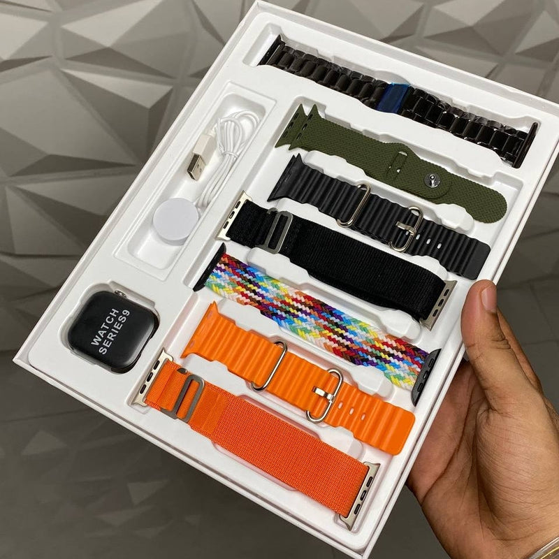 NR Series 9 Smartwatch With 7 Different Premium Straps