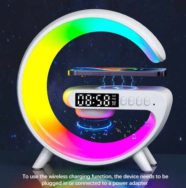 G63 Atmosphere RGB Light Bluetooth Speaker With Wireless Charging