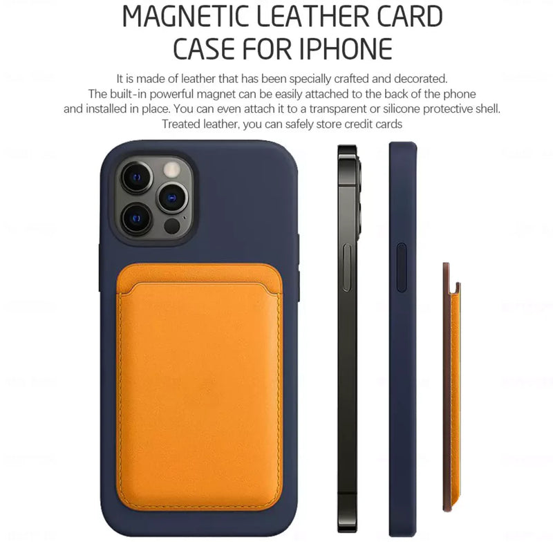 Magsafe leather wallet