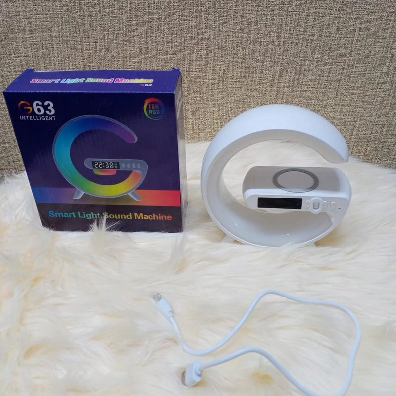 G63 Atmosphere RGB Light Bluetooth Speaker With Wireless Charging