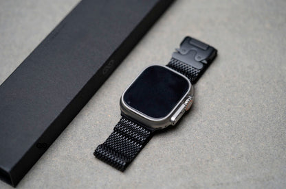 Luxury Titanium Milanese Loop / Compatible For Apple Watch