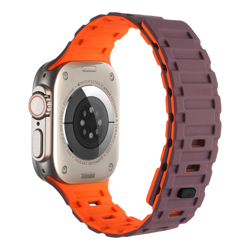 Shoponx Magnetic Silicone Sports Bands Compatible With Smartwatch