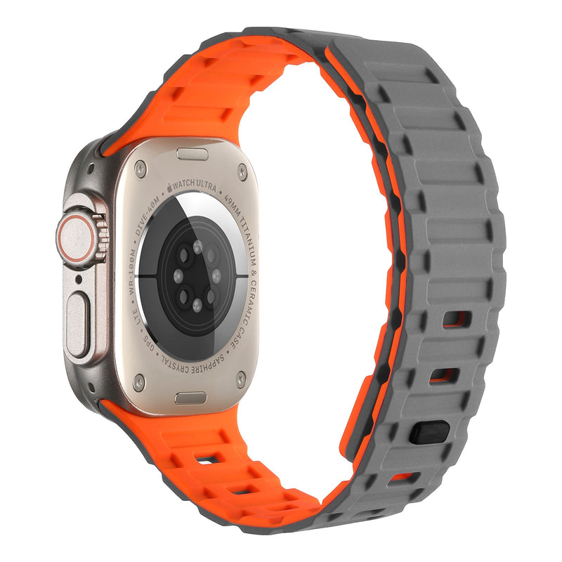 Shoponx Magnetic Silicone Sports Bands Compatible With Smartwatch